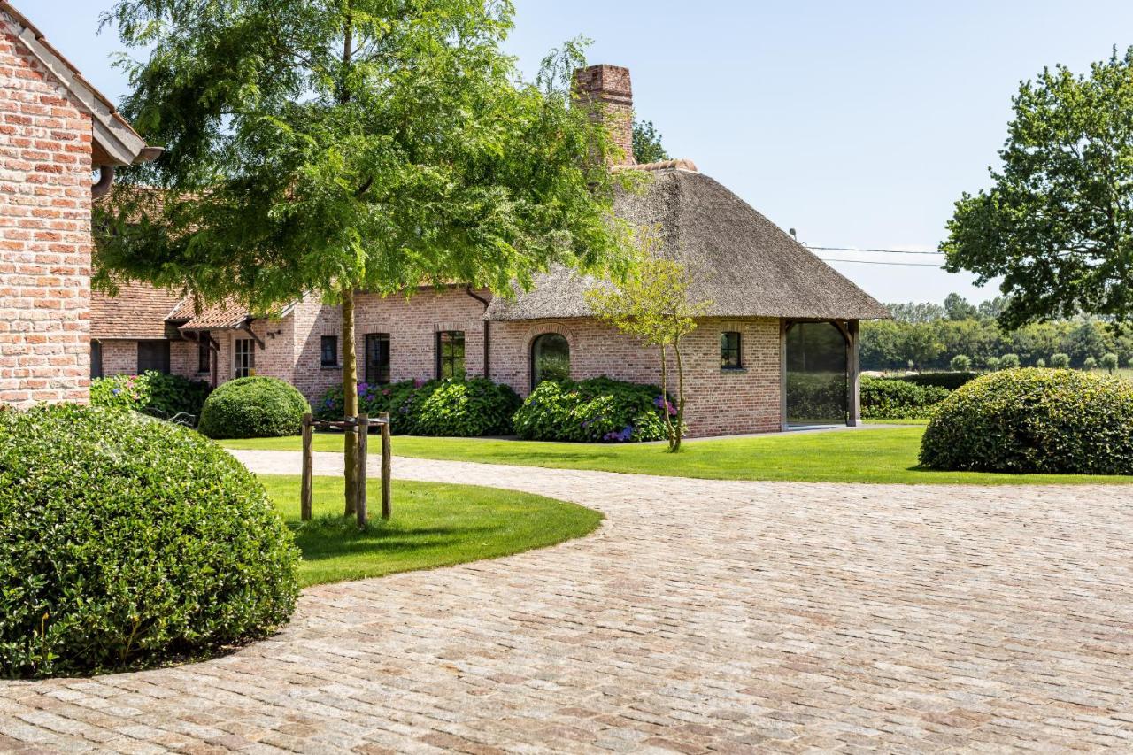 Hoeve Den Akker - Luxueuze Vakantiewoningen Met Privetuinen En Alpaca'S Nabij Brugge, Damme, Knokke, Sluis En Cadzand Exterior foto