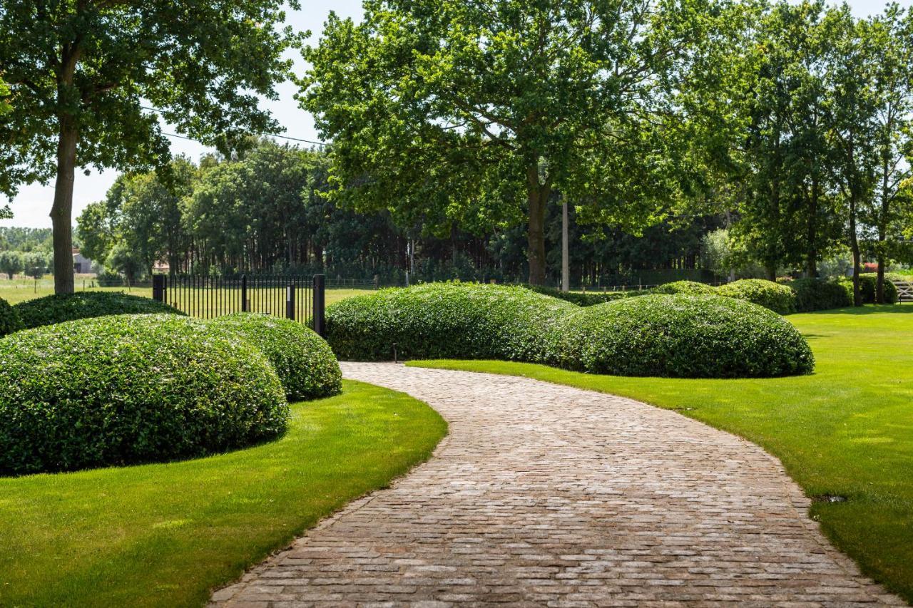 Hoeve Den Akker - Luxueuze Vakantiewoningen Met Privetuinen En Alpaca'S Nabij Brugge, Damme, Knokke, Sluis En Cadzand Exterior foto