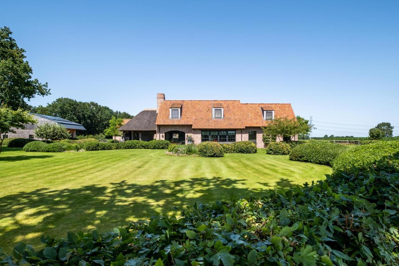 Hoeve Den Akker - Luxueuze Vakantiewoningen Met Privetuinen En Alpaca'S Nabij Brugge, Damme, Knokke, Sluis En Cadzand Exterior foto