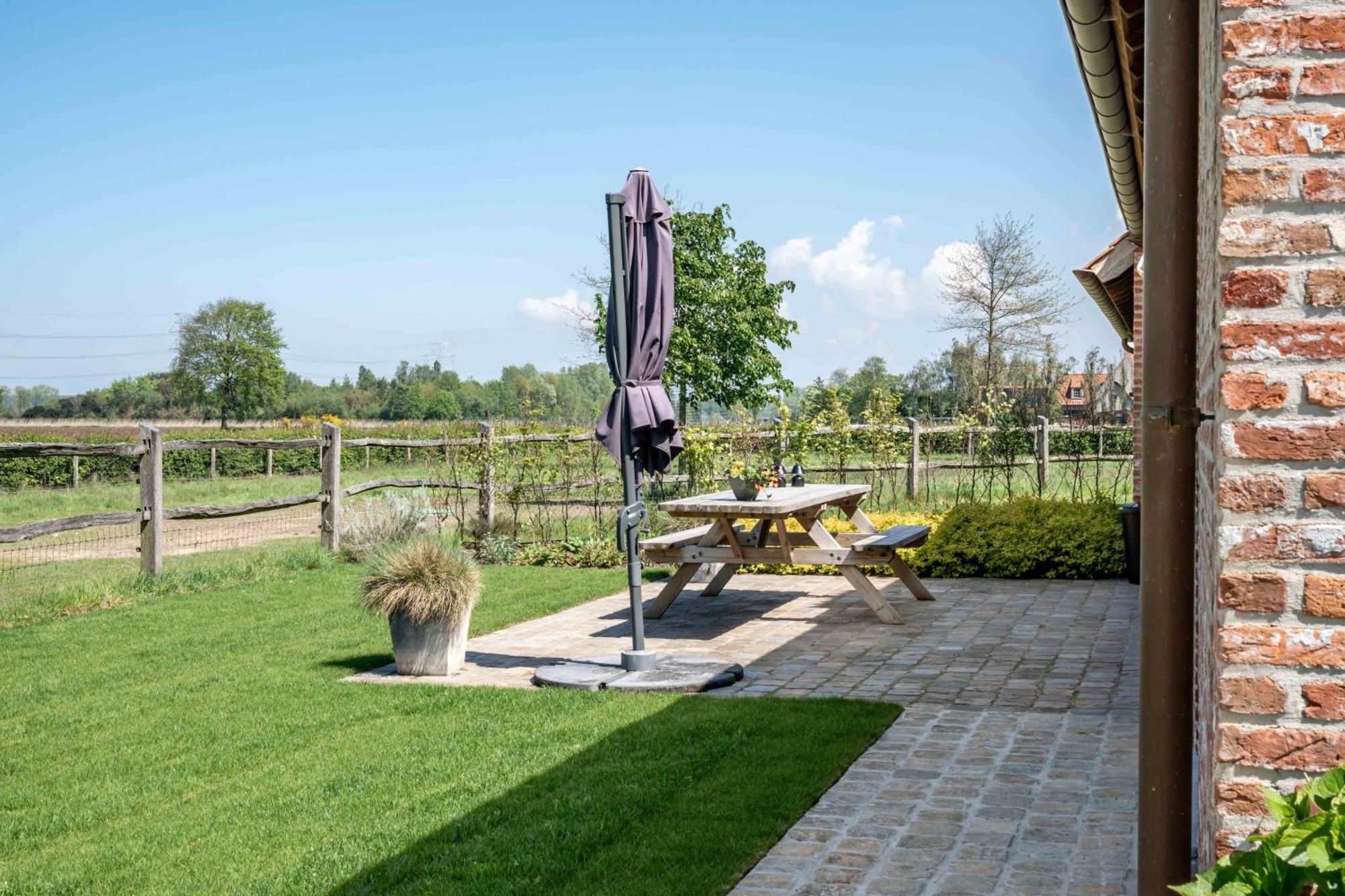 Hoeve Den Akker - Luxueuze Vakantiewoningen Met Privetuinen En Alpaca'S Nabij Brugge, Damme, Knokke, Sluis En Cadzand Exterior foto